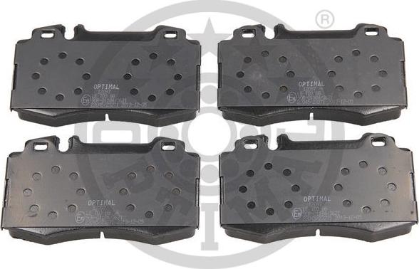 Optimal BP-12097 - Комплект гальмівних накладок, дискове гальмо autodetail.com.ua