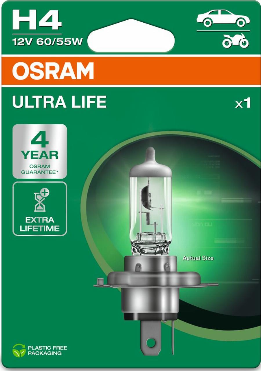 Osram 64193ULT-1BL - Лампа розжарювання, фара дальнього світла autodetail.com.ua