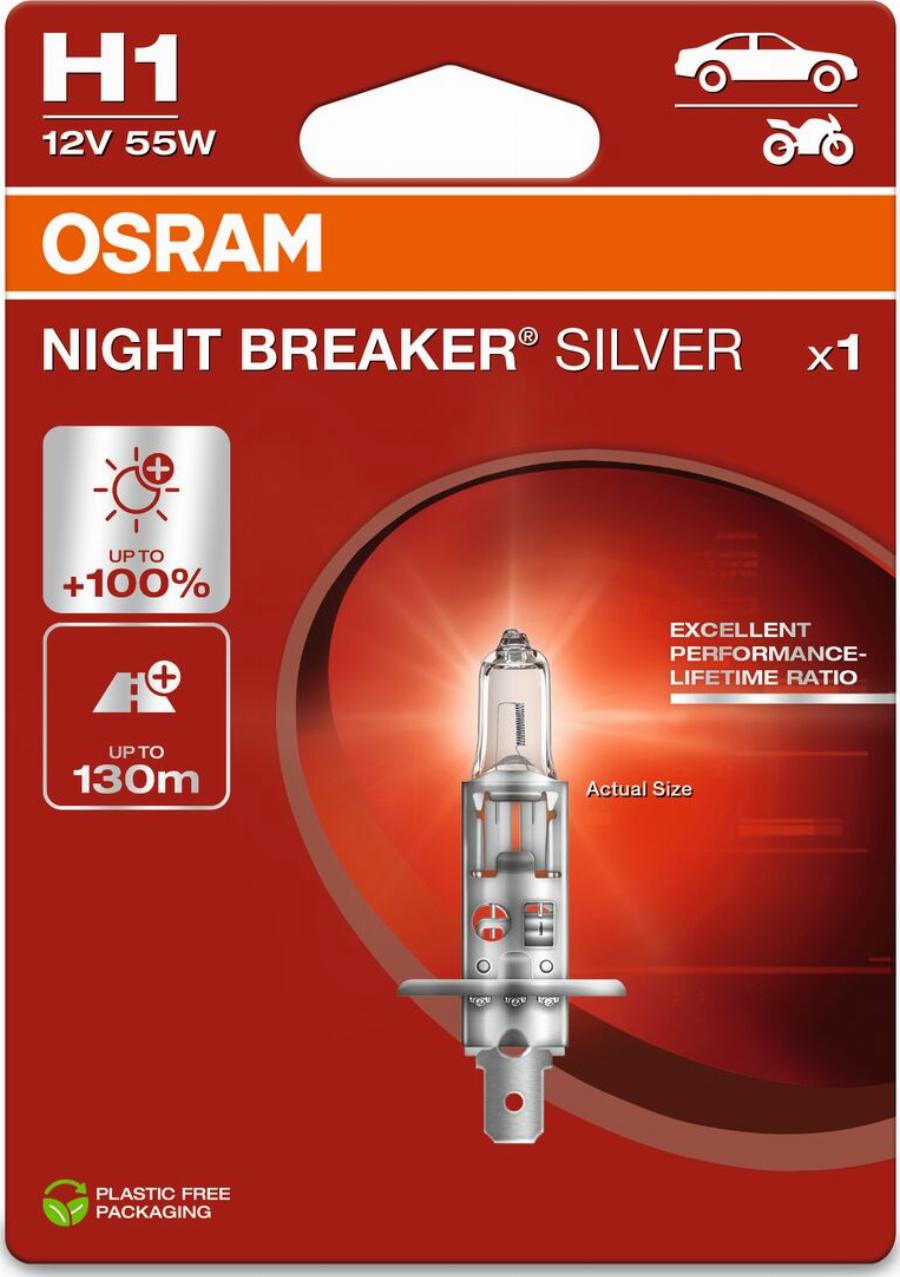 Osram 64150NBS-1BL - Лампа розжарювання, фара дальнього світла autodetail.com.ua