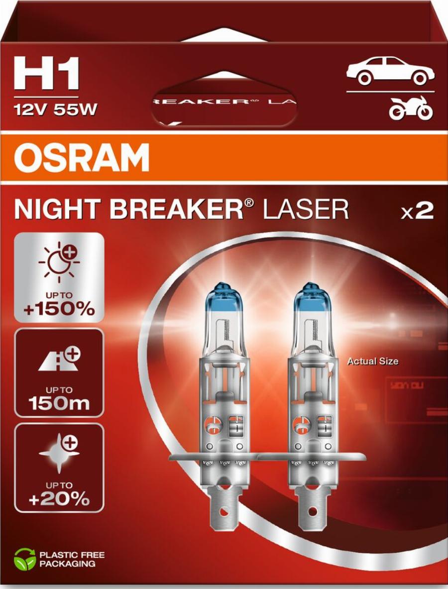 Osram 64150NL-2HB - Лампа розжарювання, фара дальнього світла autodetail.com.ua