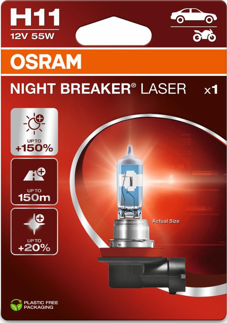 Osram 64211NL-1BL - Лампа розжарювання, фара дальнього світла autodetail.com.ua