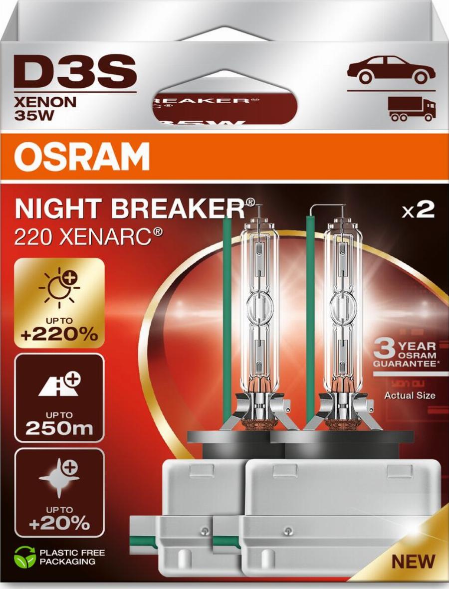 Osram 66340XN2-2HB - Лампа розжарювання, фара дальнього світла autodetail.com.ua