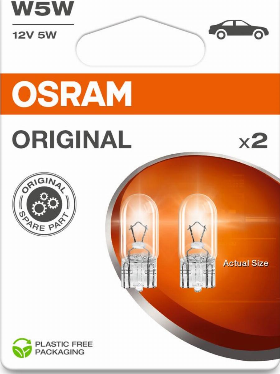 Osram 2825-2BL - Лампа розжарювання, вказівник повороту autodetail.com.ua