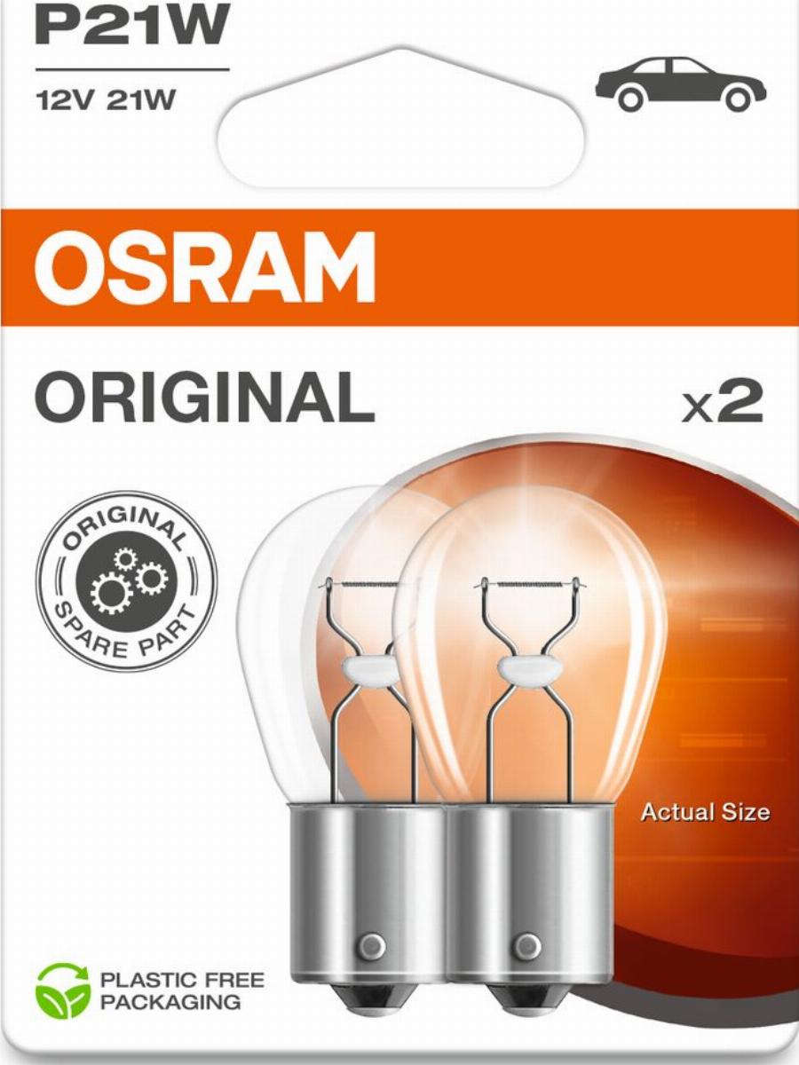 Osram 7506-2BL - Лампа розжарювання, вказівник повороту autodetail.com.ua