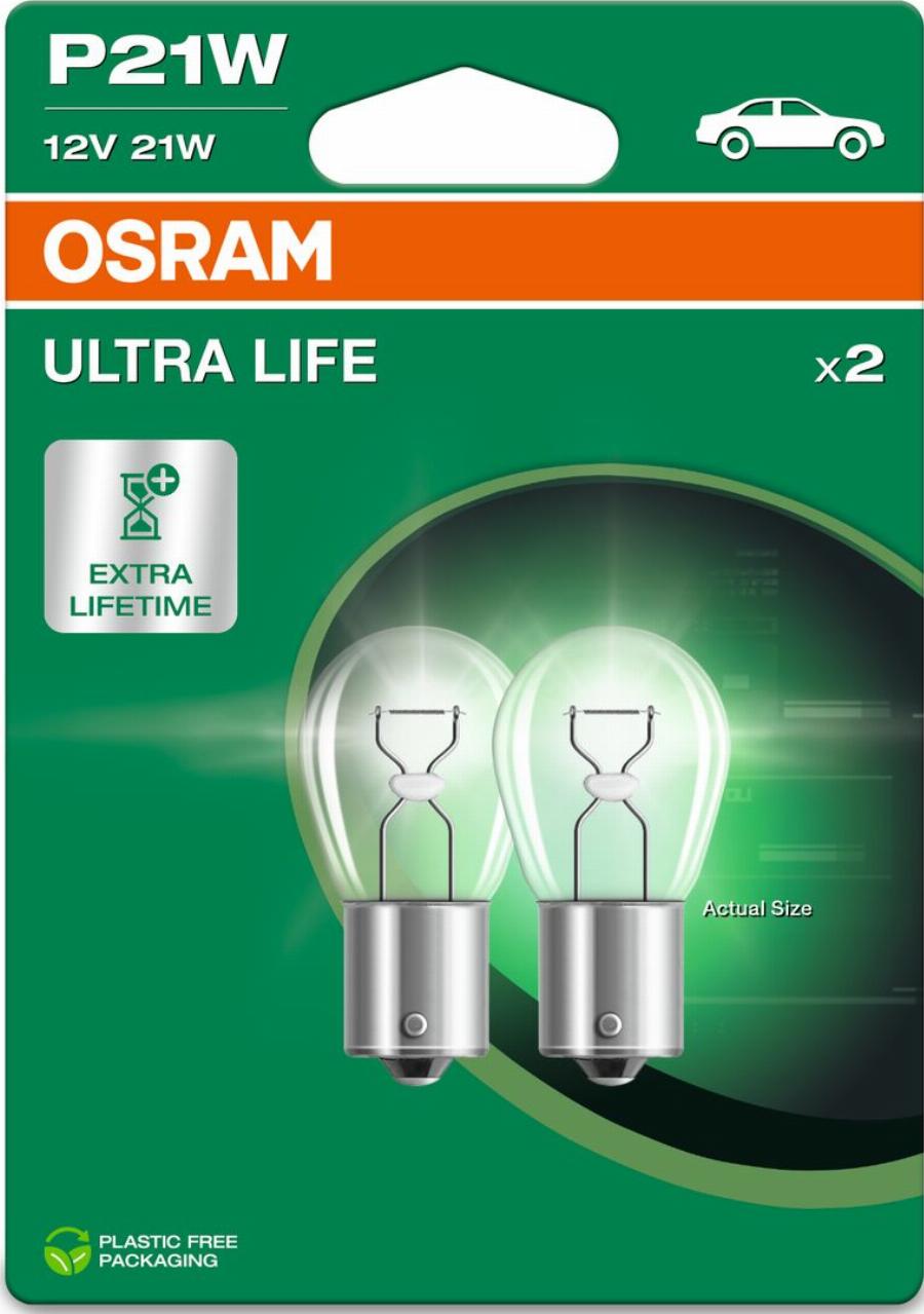 Osram 7506ULT-2BL - Лампа розжарювання, вказівник повороту autodetail.com.ua