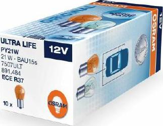 Osram 7507ULT - Лампа розжарювання, вказівник повороту autodetail.com.ua