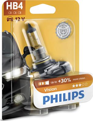 PHILIPS 9006PRB1 - Лампа розжарювання, фара дальнього світла autodetail.com.ua