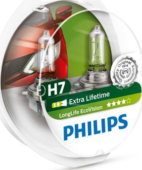 PHILIPS 12972LLECOS2 - Лампа розжарювання, фара дальнього світла autodetail.com.ua