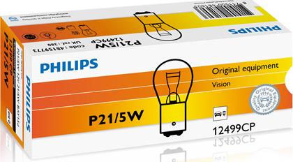 PHILIPS 12499CP - Лампа розжарювання, вказівник повороту autodetail.com.ua