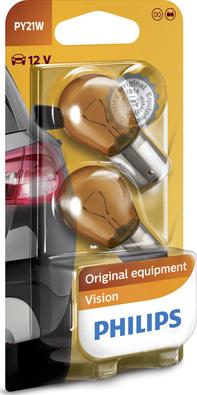 PHILIPS 12496NAB2 - Лампа розжарювання, вказівник повороту autodetail.com.ua