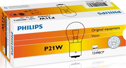 PHILIPS 12498CP - Лампа розжарювання, вказівник повороту autodetail.com.ua
