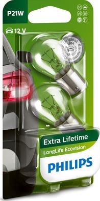 PHILIPS 12498LLECOB2 - Лампа розжарювання, вказівник повороту autodetail.com.ua