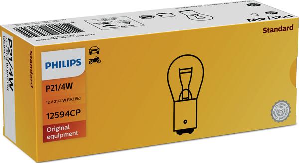 PHILIPS 12594CP - Лампа розжарювання, стоп-сигнали/задні габаритні ліхтарі autodetail.com.ua