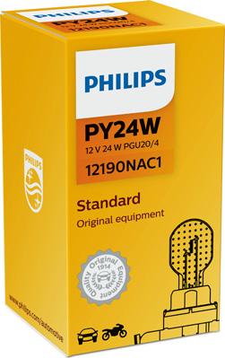 PHILIPS 12190NAC1 - Лампа розжарювання, вказівник повороту autodetail.com.ua