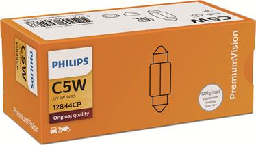 PHILIPS 12844CP - Лампа розжарювання, ліхтар номерного знака autodetail.com.ua