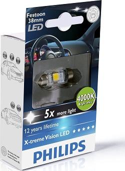 PHILIPS 128584000KX1 - Лампа розжарювання, світильник салону autodetail.com.ua