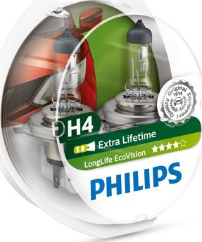PHILIPS 12342LLECOS2 - Лампа розжарювання, фара дальнього світла autodetail.com.ua