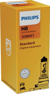 PHILIPS 12360C1 - Лампа розжарювання, фара дальнього світла autodetail.com.ua