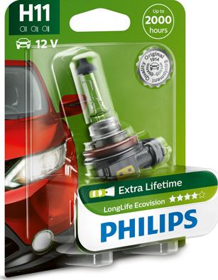 PHILIPS 12362LLECOB1 - Лампа розжарювання, фара дальнього світла autodetail.com.ua