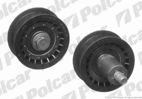 Polcar 532016710 - Відвідний/напрямний ролик, зубчастий ремінь autodetail.com.ua