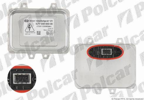 Polcar 2054099H - Допоміжний пусковий пристрій, газорозрядна лампа autodetail.com.ua