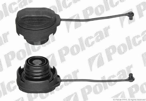 Polcar A6093B - Запірний механізм, паливний бак autodetail.com.ua