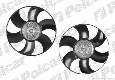 Polcar SV-6099S - Вентилятор, система охолодження двигуна autodetail.com.ua