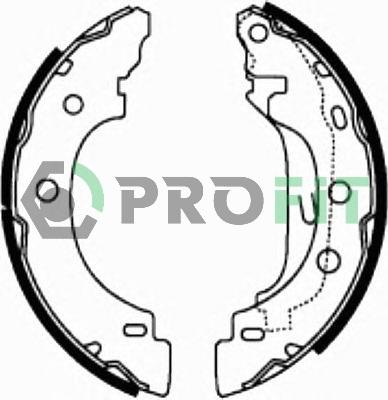 Profit 5001-0583 - Комплект гальмівних колодок autodetail.com.ua