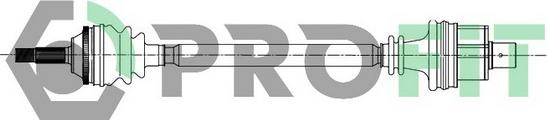Profit 2730-0116 - Приводний вал autodetail.com.ua