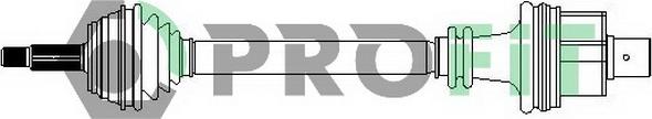 Profit 2730-0396 - Приводний вал autodetail.com.ua