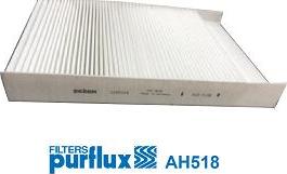 Purflux AH518 - Фільтр, повітря у салоні autodetail.com.ua