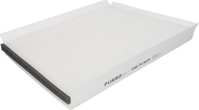 PURRO PUR-PC3025 - Фільтр, повітря у салоні autodetail.com.ua