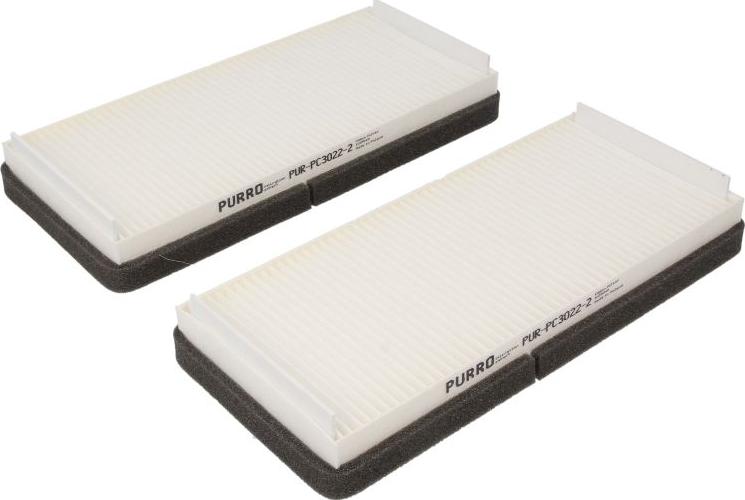 PURRO PUR-PC3022-2 - Фільтр, повітря у салоні autodetail.com.ua