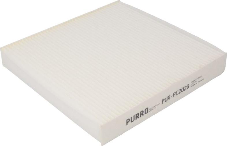 PURRO PUR-PC2029 - Фільтр, повітря у салоні autodetail.com.ua