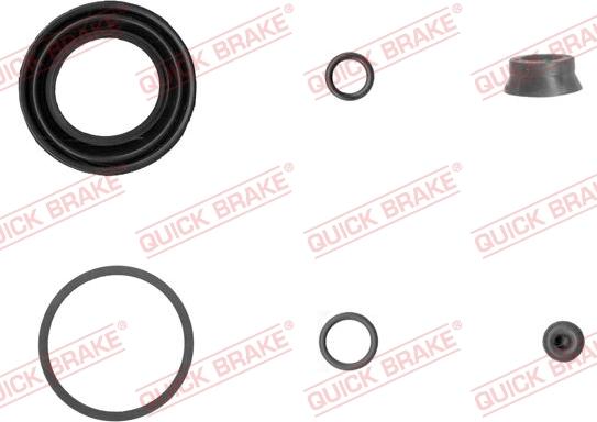 QUICK BRAKE 114-0004 - Ремонтний комплект, гальмівний супорт autodetail.com.ua