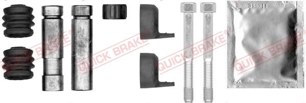 QUICK BRAKE 113-0017X - Комплект напрямних втулок, гальмівний супорт autodetail.com.ua