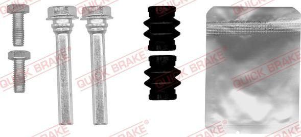 QUICK BRAKE 113-1481X - Комплект напрямних втулок, гальмівний супорт autodetail.com.ua