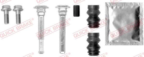 QUICK BRAKE 113-1355X - Комплект напрямних втулок, гальмівний супорт autodetail.com.ua