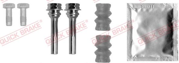 QUICK BRAKE 113-1364X - Комплект напрямних втулок, гальмівний супорт autodetail.com.ua