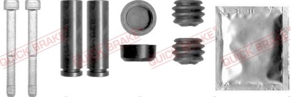 QUICK BRAKE 113-1386X - Комплект напрямних втулок, гальмівний супорт autodetail.com.ua
