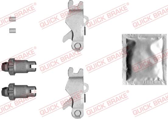 QUICK BRAKE 12053002 - Ремонтний комплект, розширювач autodetail.com.ua
