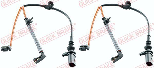 QUICK BRAKE WS0489A - Конт. попер. сигналу, знос гальм. накл. autodetail.com.ua
