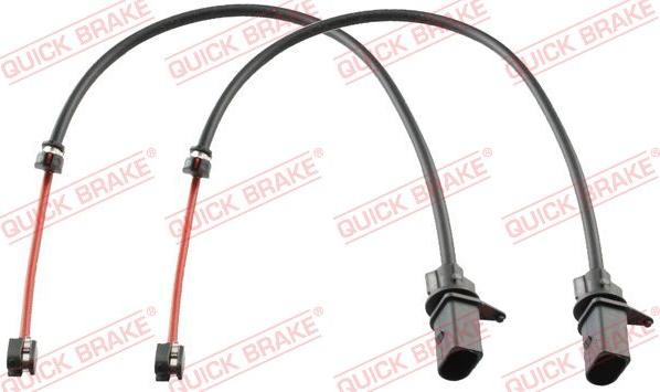 QUICK BRAKE WS 0379 A - Конт. попер. сигналу, знос гальм. накл. autodetail.com.ua