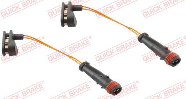 QUICK BRAKE WS 0229 A - Конт. попер. сигналу, знос гальм. накл. autodetail.com.ua
