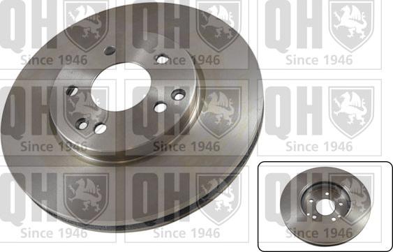 Quinton Hazell BDC4540 - Гальмівний диск autodetail.com.ua