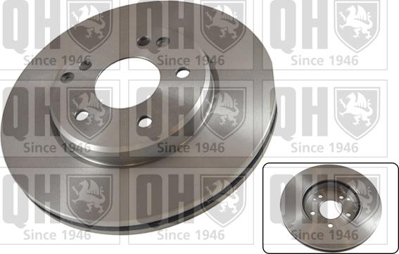 Quinton Hazell BDC4539 - Гальмівний диск autodetail.com.ua