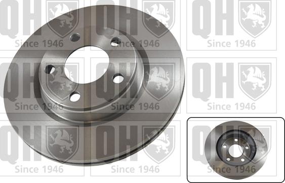 Quinton Hazell BDC4752 - Гальмівний диск autodetail.com.ua