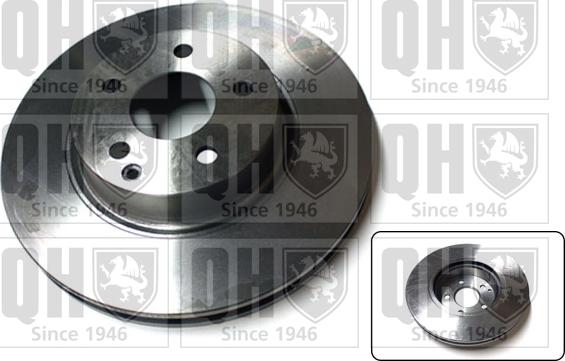 Quinton Hazell BDC5465 - Гальмівний диск autodetail.com.ua