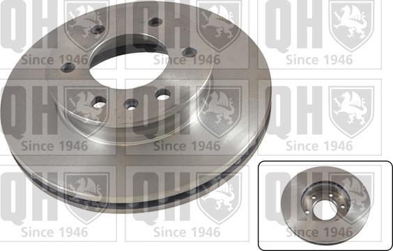 Quinton Hazell BDC5552 - Гальмівний диск autodetail.com.ua