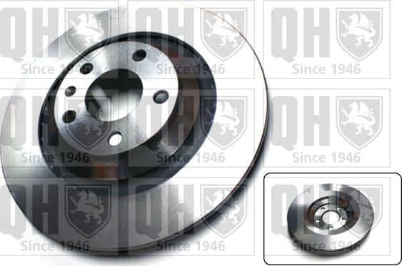 Quinton Hazell BDC5691 - Гальмівний диск autodetail.com.ua